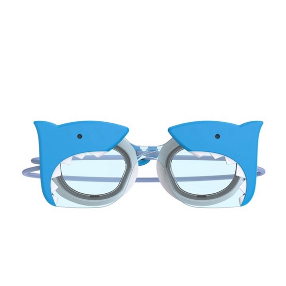 NWT Speedo Kid's Sunny Vibes Swim Goggles Ages 3-6 - Shark - Picture 2 of 4